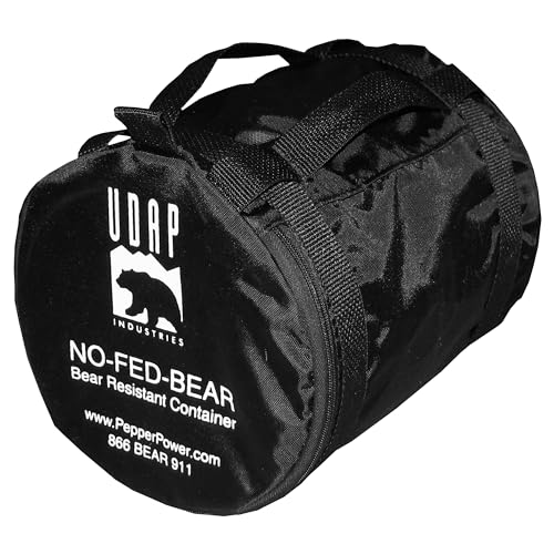 UDAP NO-FED-BEAR Bear Resistant Canister Carrying Case Only, BCC