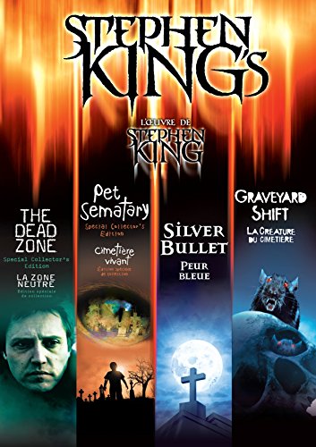 Stephen King's The Dead Zone, Pet Sematary, Silver Bullet, Graveyard Shift (4 Dvd)