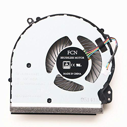 CPU Cooling Fan for Compatible with HP 17-x113cy 17-x114cy 17-x114dx 17-x115cy 17-x115dx 17-x116dx 17-x121dx 17-x127cl 17-x137cl 17-x173dx Laptop