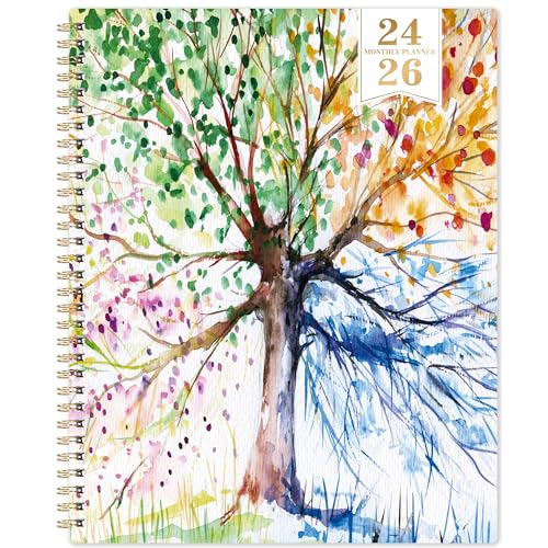 2024-2026 Monthly Planner - Monthly Planner 2024-2026, 2 Year Monthly Planner from Jul. 2024 - Jun.2026, 8.5'' x 11'', Double-Side Pocket