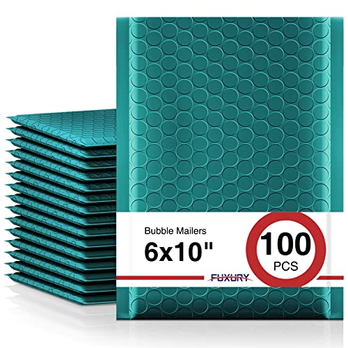 Fuxury Forest Green Bubble Mailers 6x10' 100Pack Opaque Bubble Mailer Usable Size 6x9' Padded Envelopes for Gifts Mailing Envelopes Bubble Padded Cushion Mailers Small Business#0