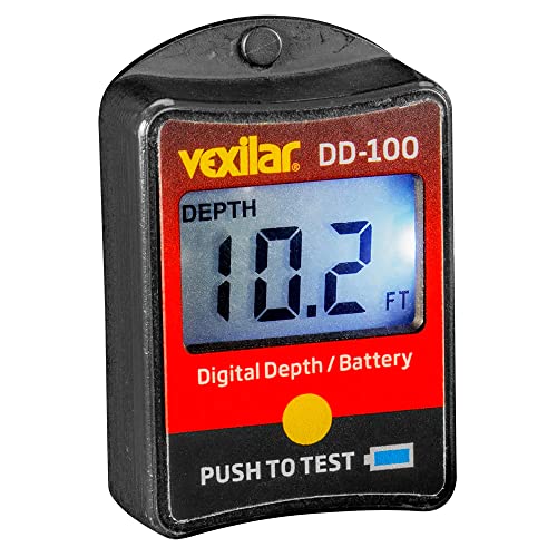 Vexilar DD-100 Digital Depth and Battery Gauge