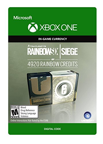 Tom Clancy's Rainbow Six Siege Currency pack 4920 Rainbow credits - Xbox One [Digital Code]