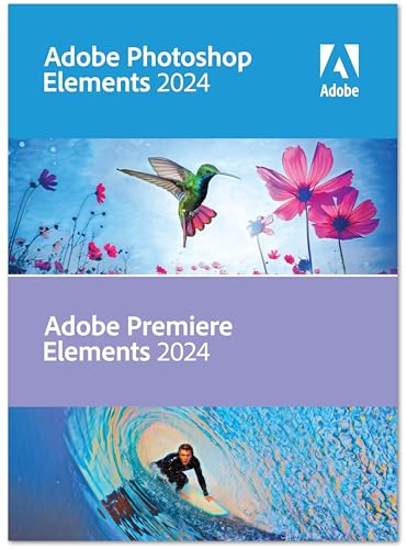 Photoshop Elements 2024 and Premiere Elements 2024 | Box with Download Code