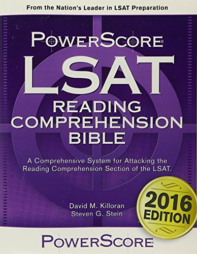 The PowerScore LSAT Bible Trilogy by David M. Killoran (2016-01-01)