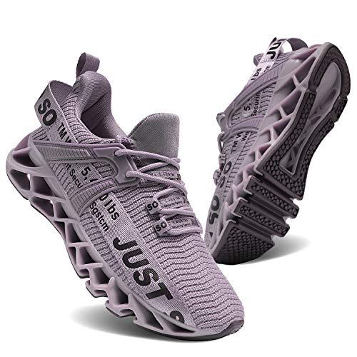 UMYOGO Womens Non Slip Running Shoes Lightweight Breathable Sneakers Athletic Gym Sports Walking Shoes