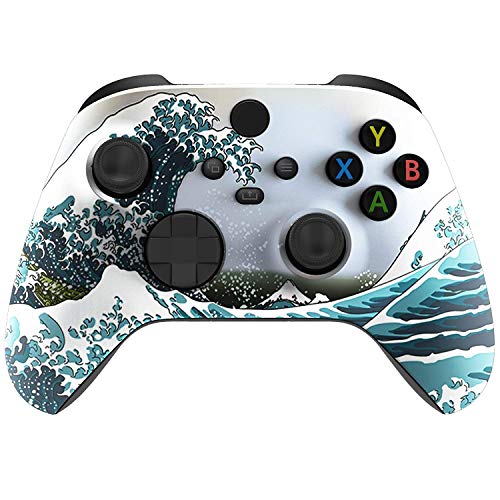 Custom Modded Rapid Fire Controller -Soft Shell for Comfort Grip X - Includes Largest Variety of Modes - All Xbox Compatible - Master Mod (Waves)