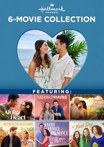 Hallmark 6-Movie Collection: Aloha Heart, Making Waves, Napa Ever After, Notes of Autumn, A Very Venice Romance & Field Day