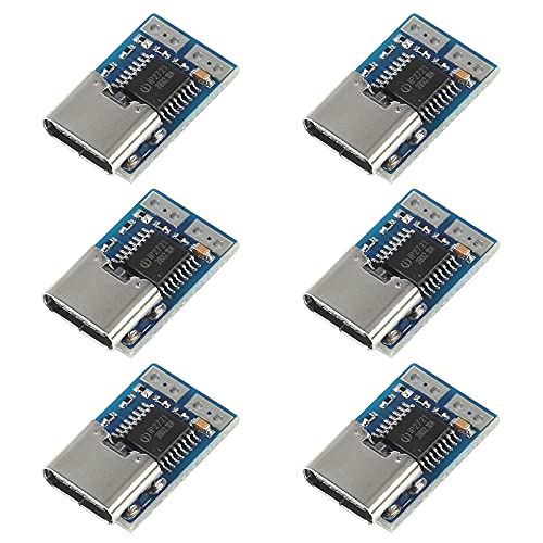6 Pack MELIFE Type-C USB-C PD 12V DC Fixed Voltage Power Trigger Module 5A Type-C Female Input Module