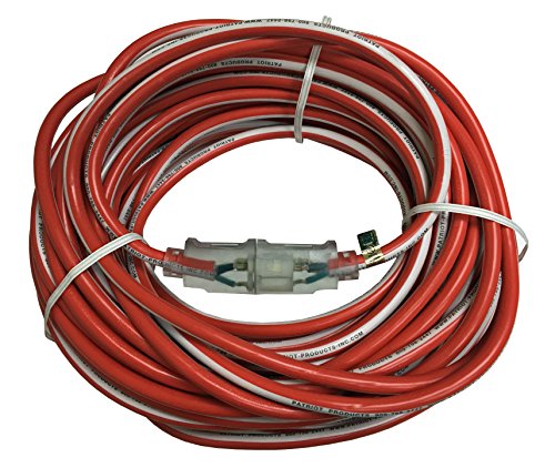 Patriot Products Outdoor Use Electric Cord, 12 GA., 100 FT, Lit Ends