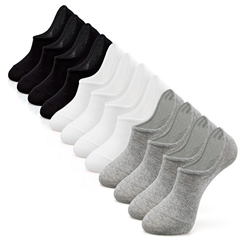 IDEGG No Show Socks Womens and Men Low Cut Anti-slid Athletic Running Novelty Casual Invisible Liner Socks