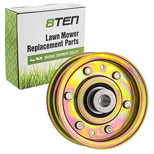 8TEN Flat Idler Pulley for MTD Cub Cadet LTX1042 LT2000 LTX 1045 1046 756-0981A 756-04224