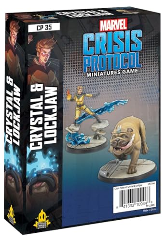 Marvel Crisis Protocol: Crystal & Lockjaw Character Pack