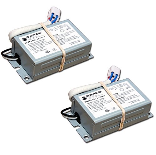 Sunpark LC12012 120v 22w FC8T9 circline lamp ballast with lamp holder attached (2 Pack)