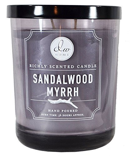 DW Home Sandalwood Myrrh Scented Large 2-Wick Candle by Decorware