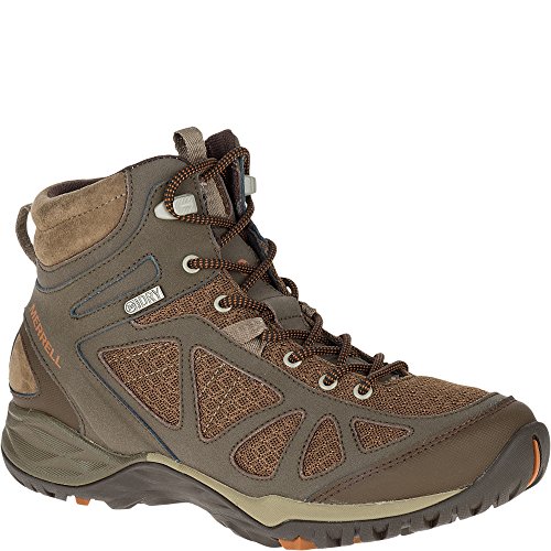 Merrell Women's Siren Sport Q2 Mid Waterproof Hiking Boot, Slate Black, 5.5 M US