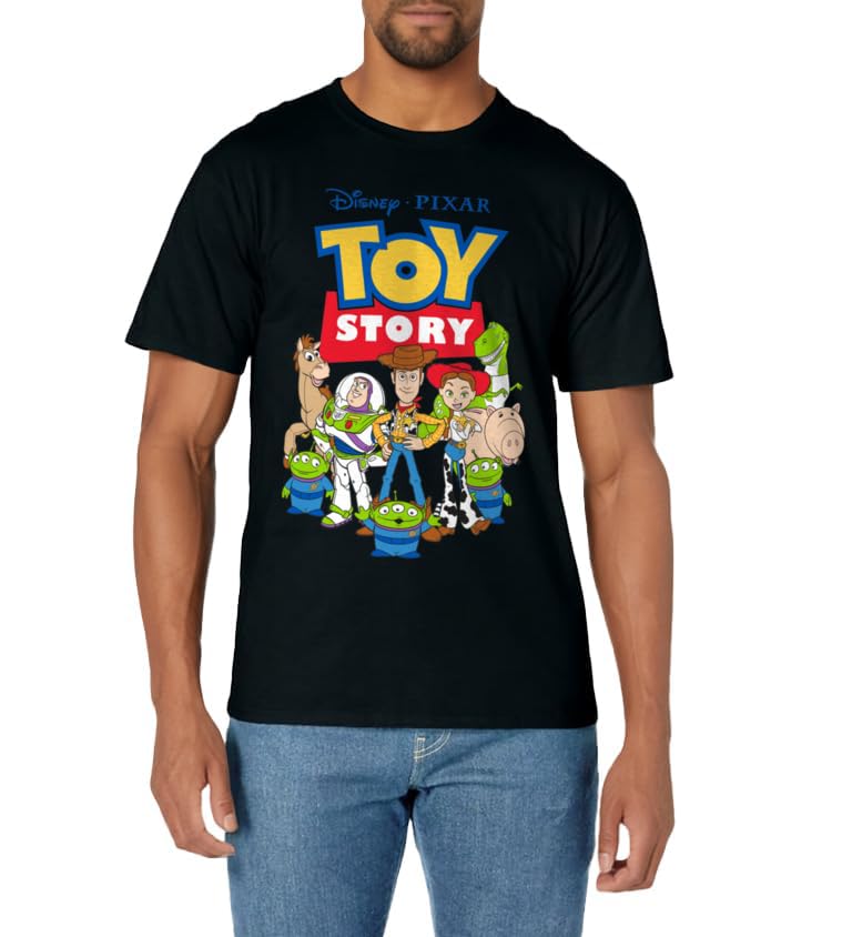 Disney Pixar Toy Story Buzz Woody Jessie Graphic T-Shirt T-Shirt