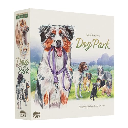 Dog Park – The Fun Strategy Board Game for Family Night – Perfect for Dog Lovers, Kids & Adults – for 1-4 Players, Ages 10+ – Easy to Learn