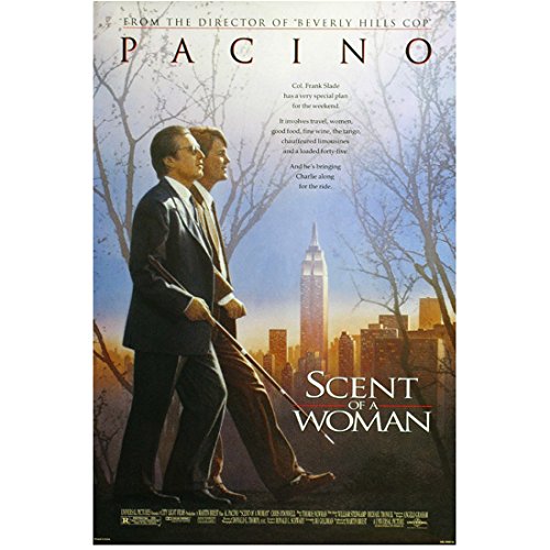 Al Pacino 8 Inch x 10 Inch PHOTOGRAPH Scent of a Woman (1992) Walking w/Chris O'Donnell Movie Poster kn