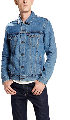 Levi's Men's Trucker Jacket (Also Available in Big & Tall), Medium Stonewash, X-Large