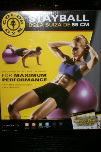 Gold's Gym 55 cm Stay Ball