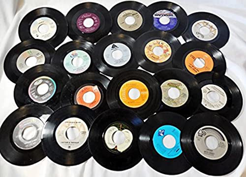 (25) 7' Vinyl Records for Crafts & Decoration