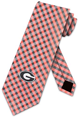 Eagles Wings Georgia Bulldogs Ties Mens College Sports Necktie