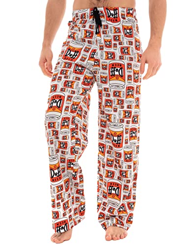 The Simpsons Mens Duff Beer Lounge Pants Size Large