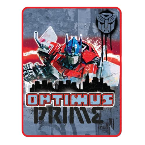 Franco Collectibles Transformers Rise of The Beasts Movie Bedding Super Soft Micro Raschel Throw, 46 in x 60 in, (Official Licensed Product)