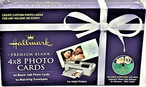 Nova Development US Hallmark Premium Blank 4x8 Photo Cards