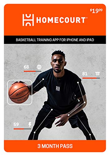 HomeCourt | Basketball training app for iPhone and iPad | Official partner of the NBA | 3-Month Pass [Online Code]