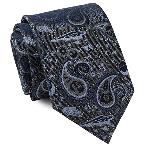 Cufflinks Inc. Vader Paisley Blue and Gray Men's Tie