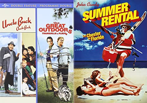 John Candy 3 Movies Pack : Great Outdoors / Uncle Buck / Summer Rental