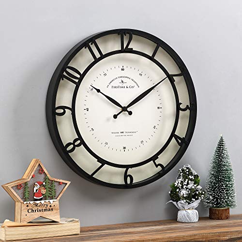 FirsTime & Co. Kensington Wall Clock, Brown