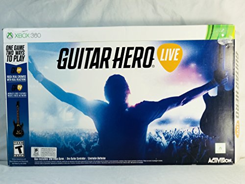 Guitar Hero Live Xbox 360 Game, Gaming Controller Guitar