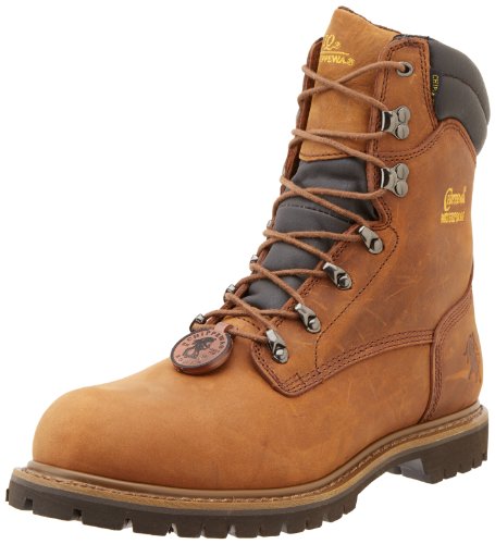 Chippewa Men's Heavy Duty Tough Bark Waterproof Insulation Steel Toe Boot Brown 11 M