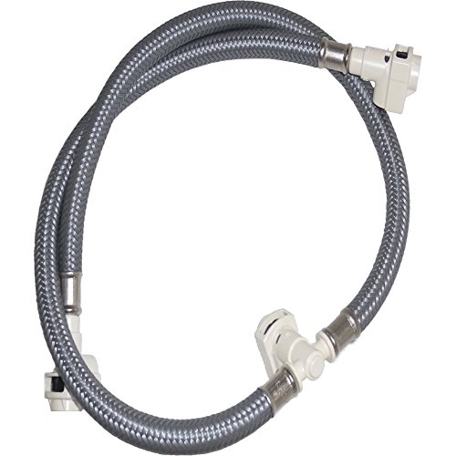 Moen Widespread Bathroom Sink Faucet Replacement Hose Kit with Duralock Connections, 114299