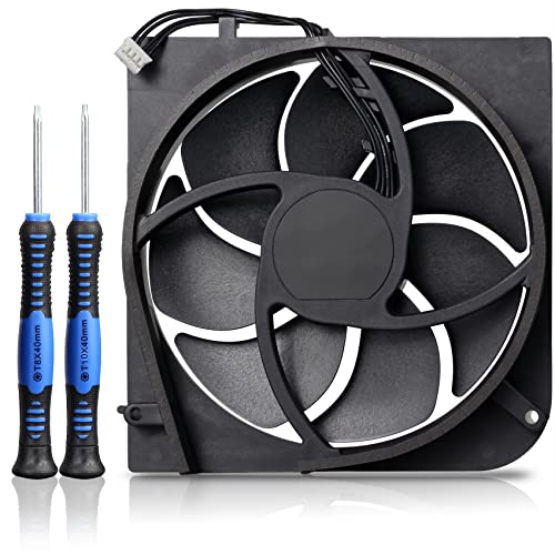 Gorliskl Replacement Internal Cooling Fan for Xbox Series S (XSS) Console