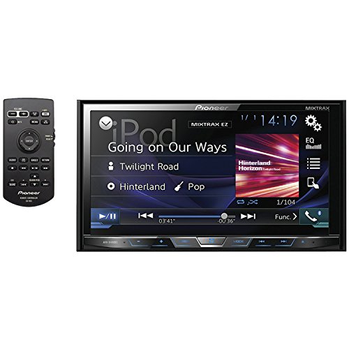 Pioneer AVH-X490BS Double Din Bluetooth In-Dash DVD/CD/Am/FM Car Stereo Receiver with 7-Inch WVGA Display/Sirius Xm-Ready