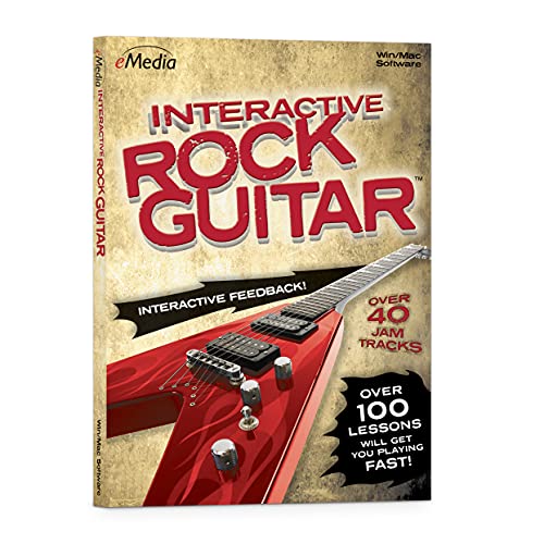 eMedia Interactive Rock Guitar - Power Chords, Guitar Riffs, Rhythm Guitar, and Lead Guitar