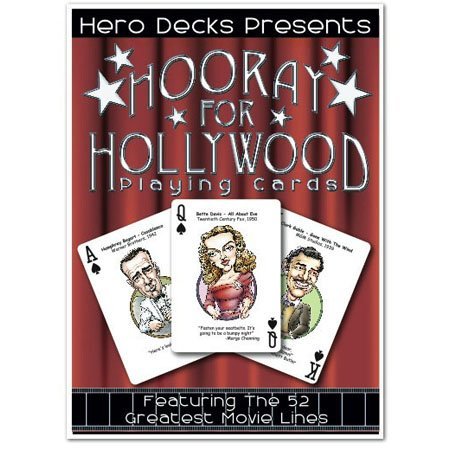 Channel Craft Hero Decks - Hooray for Hollywood - Playing Cards