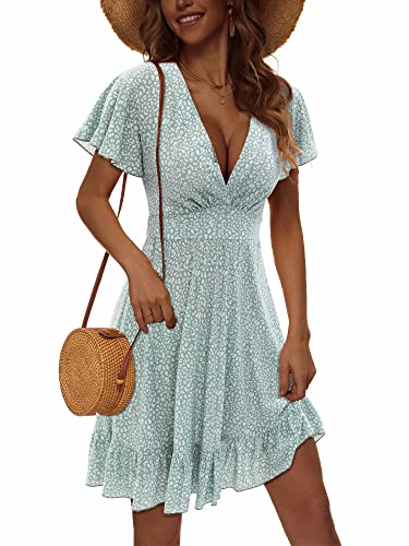 TORARY Summer Dresses for Women 2024 Vacation Sundresses for Women Birthday Sexy A Line Casual Spring Graduation Dresses