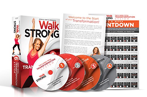 Walk Strong: 6 Week Total Transformation System (10 complete workouts on 4 discs plus wall calendar)