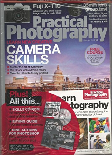 PRACTICAL PHOTOGRAPHY MAGAZINE, SEPTEMBER 2015 (CD INCLUDED) ~