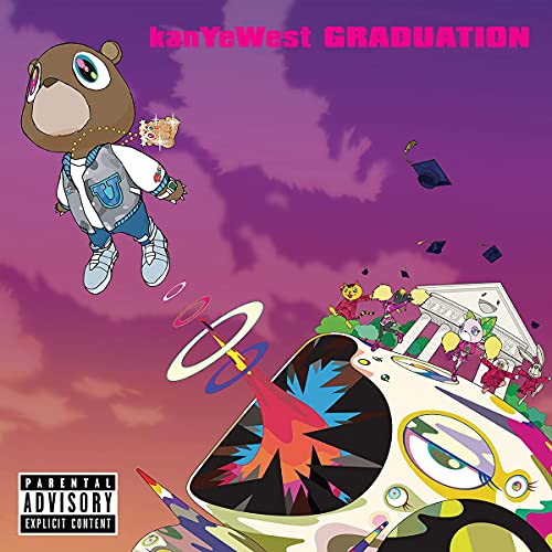 CINEMAFLIX Graduation - Kanye West - Hip-Hop/Rap Album Cover POSTER - Measures 12 x 12 inches