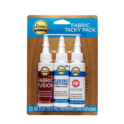 Aleene's Fabric Specialty Glue .66oz 3/Pkg, Clear