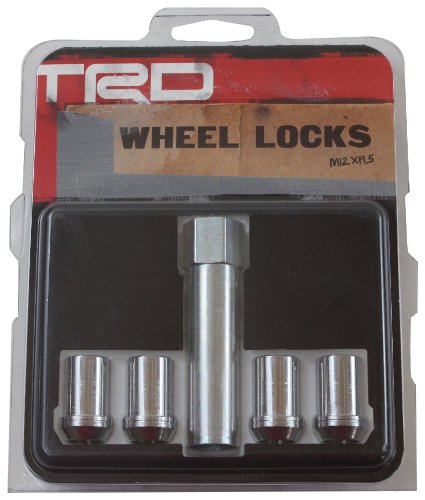 TOYOTA Genuine Accessories PTR27-34061 TRD Wheel Lock Set