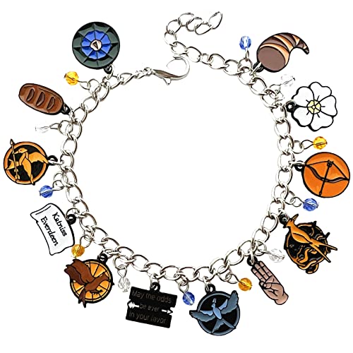 STKTFKK Anime Metal Zinc Alloy Charm Bracelet Original Design Bracelet Gifts for Men Woman Girl