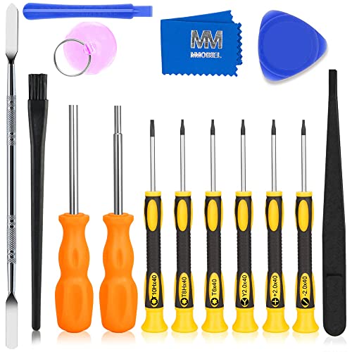MMOBIEL Professional Repair screwdriver Toolkit compatible with Nintendo Switch 3DS and Wii NES SNES DS Lite GBA GameCube