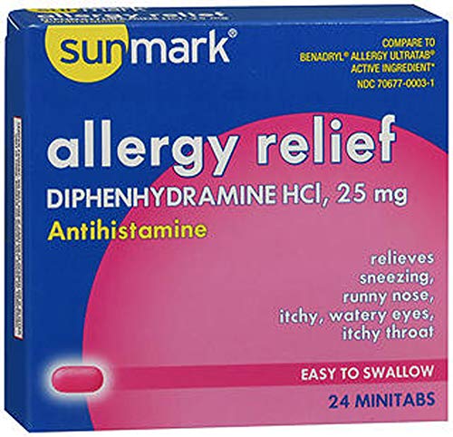 Sunmark Allergy Relief Minitabs - 24 Tablets